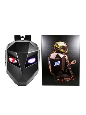 MOCHILA PORTA CASCO LED OJOS