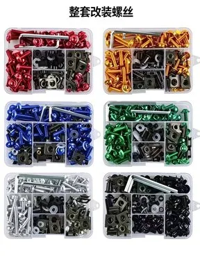 JUEGO DE PERNOS DE COLORES