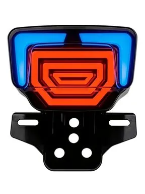 STOP PORTA PLACA CON DIRECCIONAL